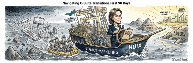 Navigating C-Suite Transitions: The First 90 Days of Enterprise Performance Marketing