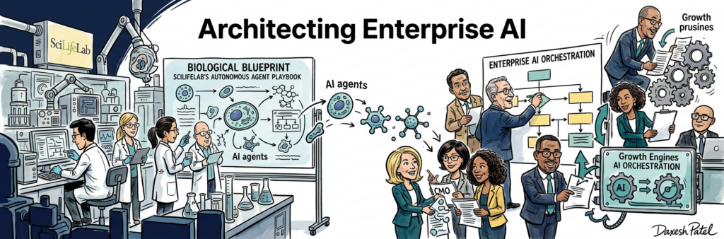 Architecting Enterprise AI Orchestration: How Marketing Can Borrow SciLifeLab's Autonomous Agent Playbook